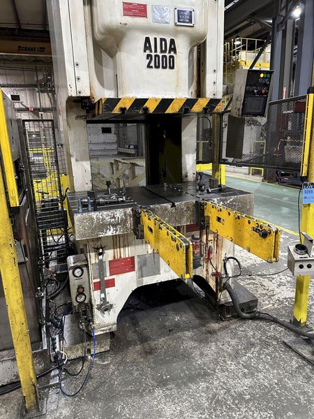 220 AIDA GAP FRAME STAMPING PRESS