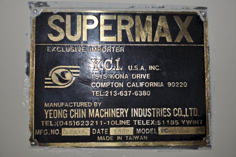 2 HP SUPERMAX VERTICAL MILL