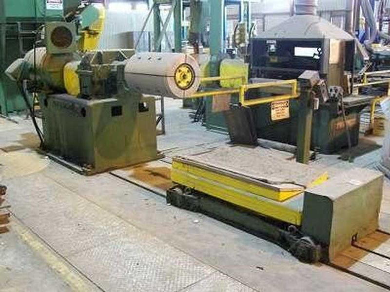 26" x 4.12" x 10,000 LB STAMCO RUESCH SLITTING LINE