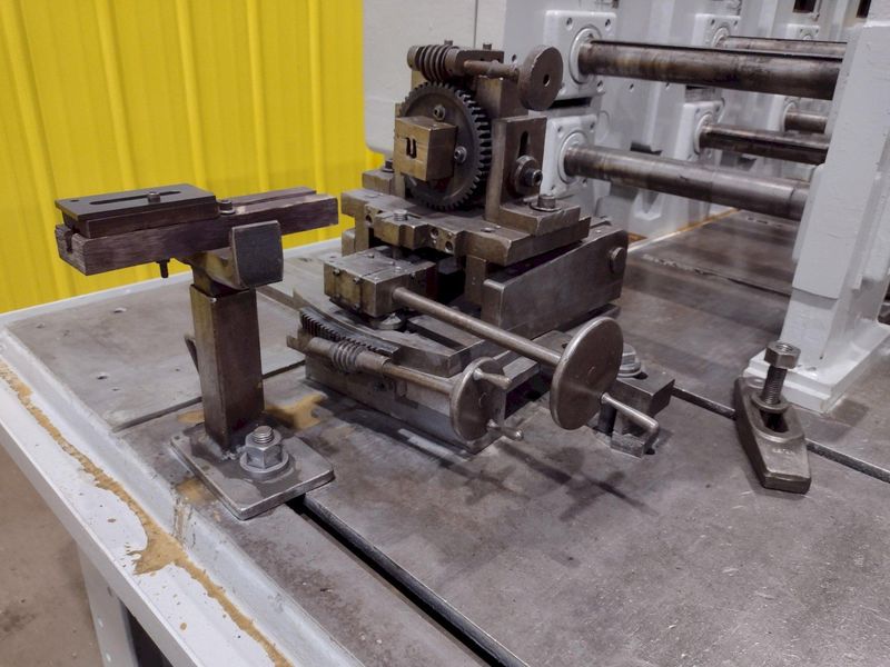 6 STAND X 2" YODER MODEL #M2-1/2 ROLLFORMER: STOCK #18586
