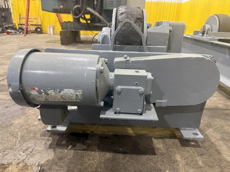 20,000 LB (10 TON) ARONSON MODEL #WRD10 POWERED TANK TURNING ROLLS, DRIVE & IDLER: YOBRO #25144