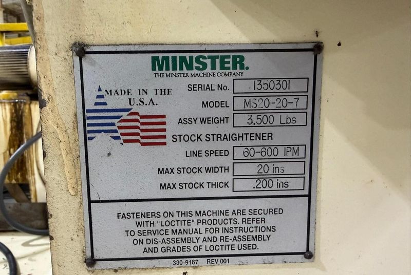 150-ton Minster "Piece-Maker" Back Geared Straight Side Press Model P2-150-60 For Sale, Year 199
