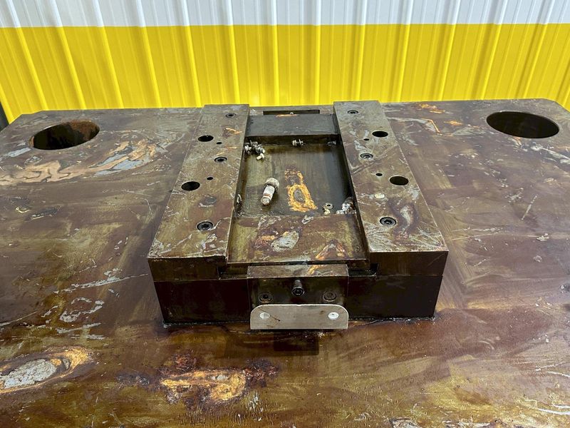 3000 TON NATIONAL (CROSBY GROUP) 4-POST HYDRAULIC PRESS / WIRE ROPE SWAGING MACHINE: STOCK #1945