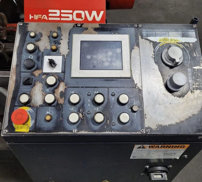 Amada HFA-250W 10″ x 10″ Automatic Horizontal Band Saw (2015)