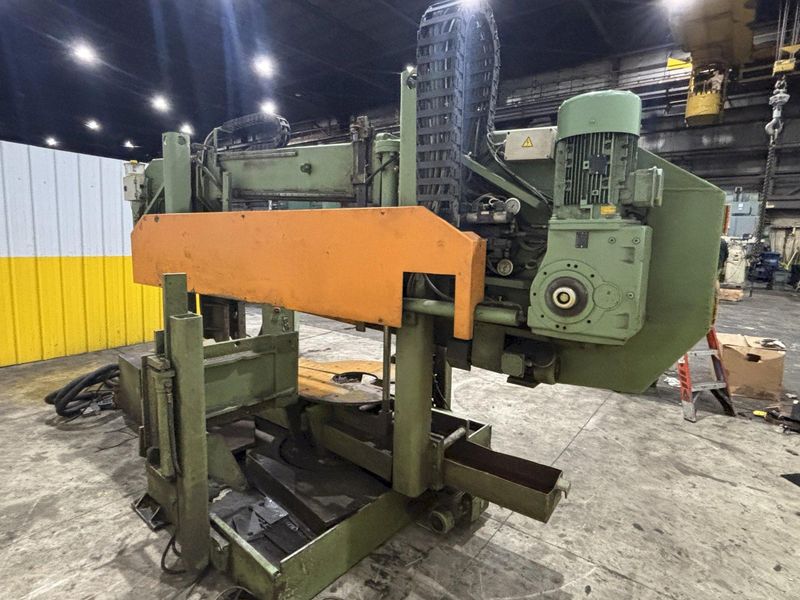 17" X 43" PEDDINGHAUS MODEL #1100 DG TWIN COLUMN & MITRE HORIZONTAL STRUCTURAL SAW, NEW 2007: ST