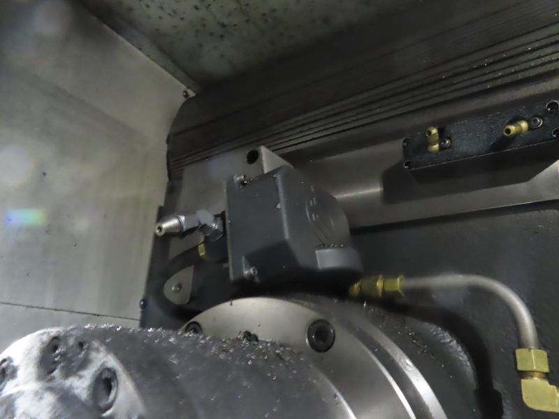 Haas EC-1600 CNC Horizontal Machining Center with Integrated 4th axis Rotary Table, 5th Axis Drive, Probing, and Thru-Spindle Coolant