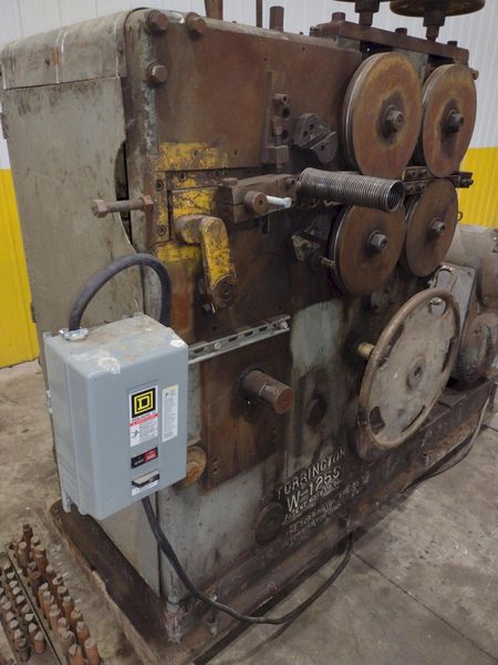1/4" TORRINGTON MODEL #W-125S SPRING COILER / COIL MAKING MACHINE: YOBRO #23837