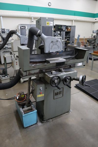 Mitsui High-Tech MSG-200MH Hand Feed Surface Grinder,6"x18", Sony 1-Axis DRO, Electromagnetic Chuck, Coolant- Auction Item