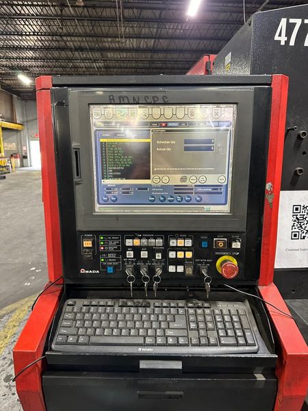 Amada AC2510NT 22 Ton CNC Turret Punch