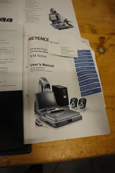 Keyence XM-C1000 Portable Coordinate Measurement Machine with XM-P2000 Hand-Held Probe (New 2021)- Auction Item