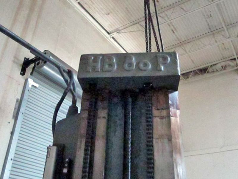 USED, 3" LAZZATI MODEL HB80P HORIZONTAL BORING MILL
