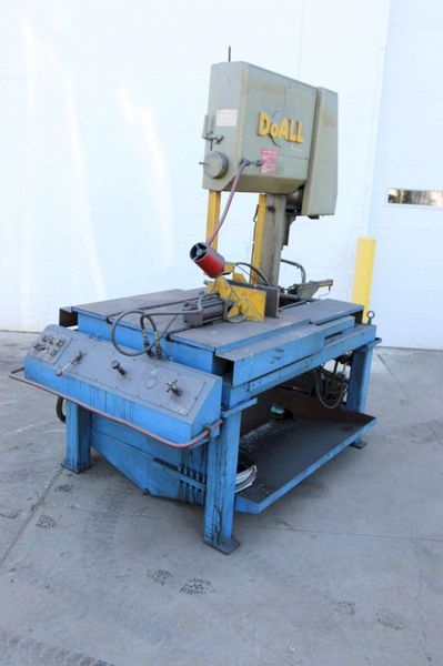 14' x 21' DOALL VERTICAL BANDSAW: STOCK 70414