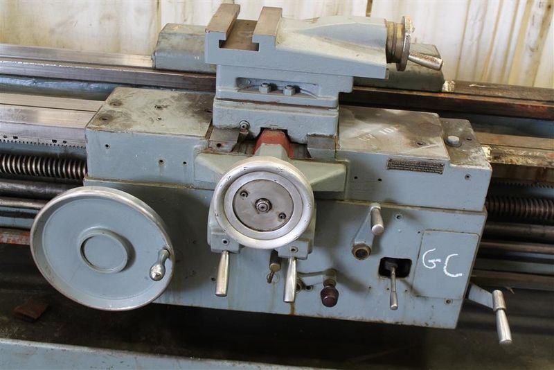 28" X 96" & 240" LODGE & SHIPLEY HOLLOW SPINDLE ENGINE LATHE, 12-5/8" HOLE: #10924