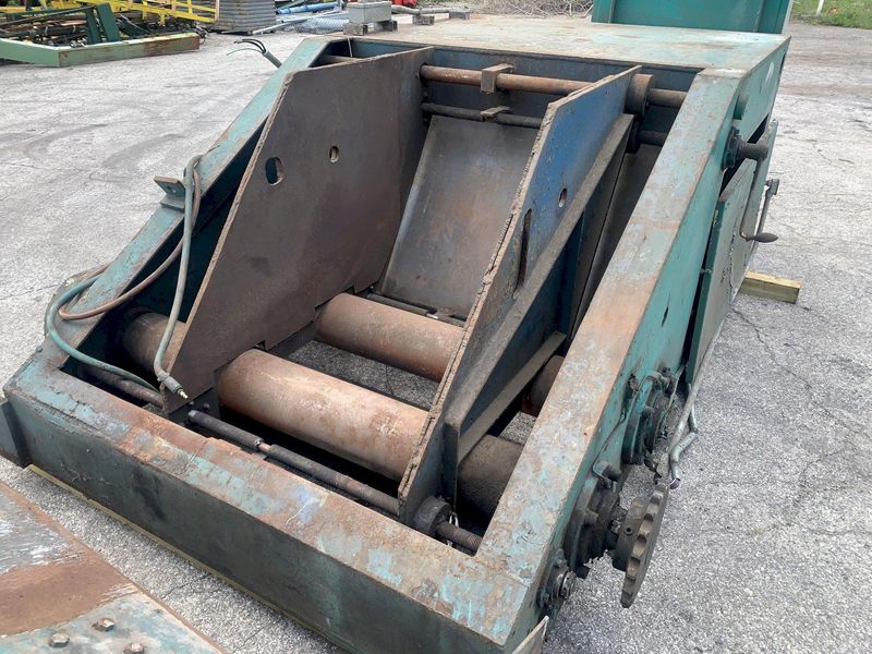 20,000 LB X 30" X .500" YODER COIL CRADLE & STRAIGHTENER FEED LINE: STOCK #13050