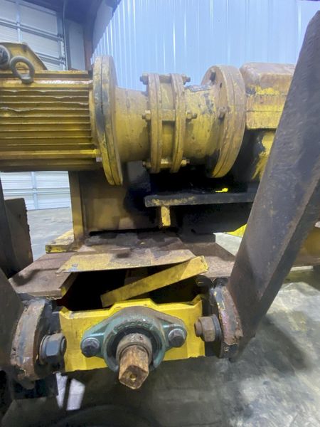 60 TON WELDWIRE MODEL #WER-60 POWERED TANK TURNING ROLLS WITH IDLER: STOCK #16906