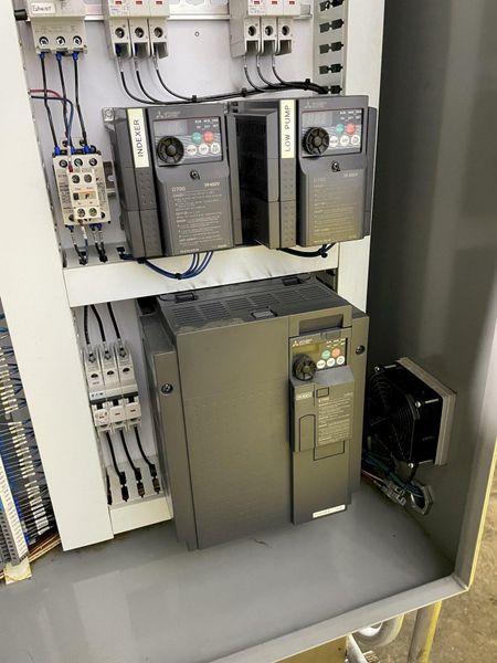 SYSTEM TECHNOLOGIES MODEL @CMI-123-480 CLEAN MACHINE HIGH PRESSURE STAINLESS STEEL PARTS WASHER: