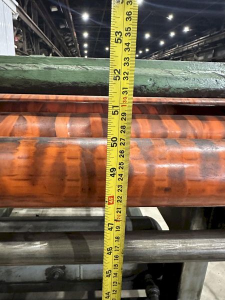 36" DAHLSTROM MODEL #16AHT CUT TO LENGTH LINE HUMP TABLE: STOCK 19767