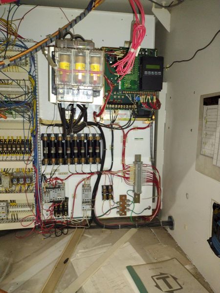 MAXIMIZER CONTROL PANEL CABINET FOR COIL FEED LINE: STOCK #18682