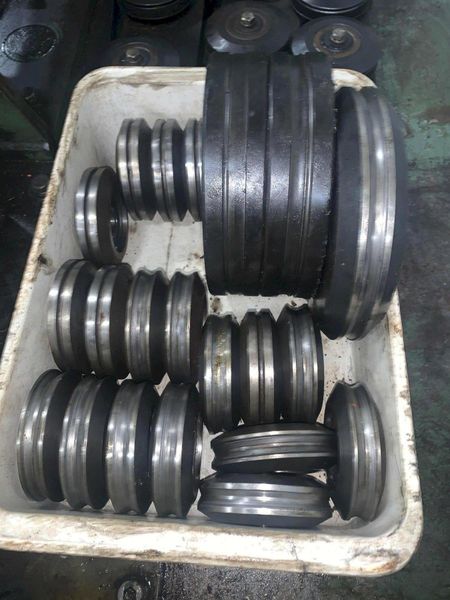 1/2" RMG MODEL SB-KS1207-02 TWO PLANE STRAIGHTENER WITH FEED: STOCK #12448