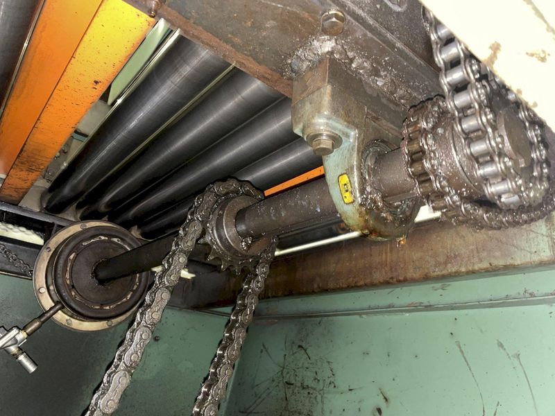 36" x 18 GA AMERICAN STEEL LINE 7-ROLL COIL STOCK STRAIGHTENER: STOCK #13595