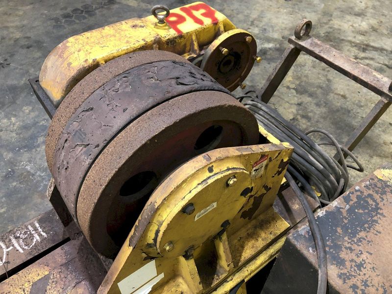 60 TON WELDWIRE MODEL #WER-60  POWERED TANK TURNING ROLLS WITH IDLER: STOCK #16905