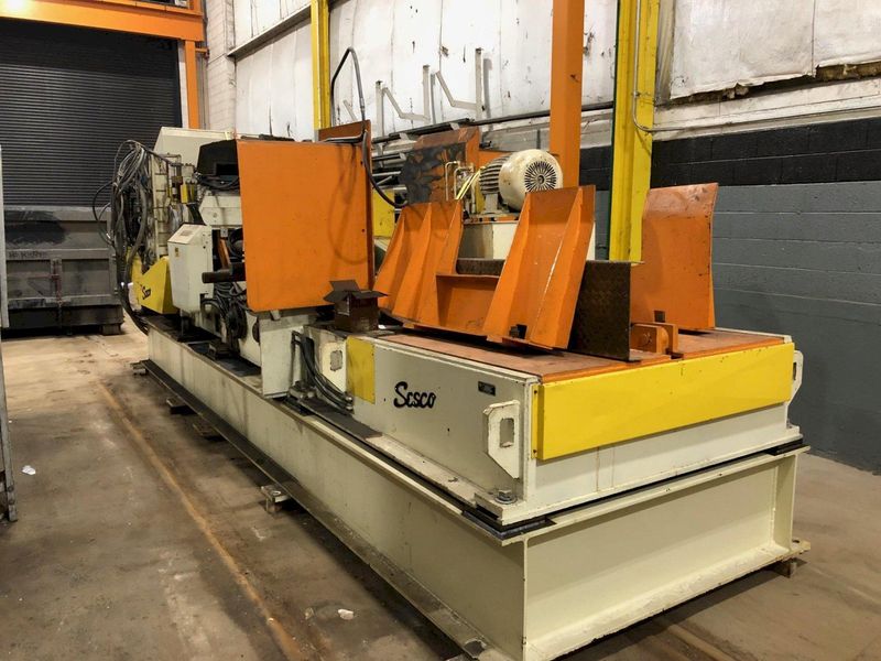 SESCO Coil Cradle - Straightener - Feeder Complete Coil Feed Line 20,000 Lbs. x 42" Wide