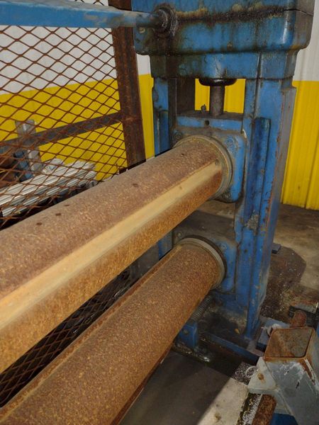 36” WIDE YODER SLITTING HEAD WITH POWERED FEED ROLLS: STOCK  #22951