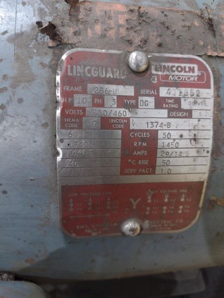 50 TON WA WHITNEY MODEL #664-138 HYDRAULIC 4 POST PRESS & SHEAR: STOCK #22907