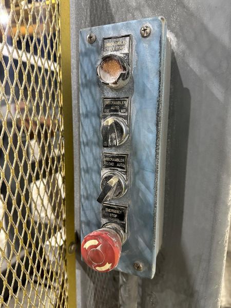 20' AMD BAR & PIPE DESCRAMBLER RACK & LOADER: STOCK #22659