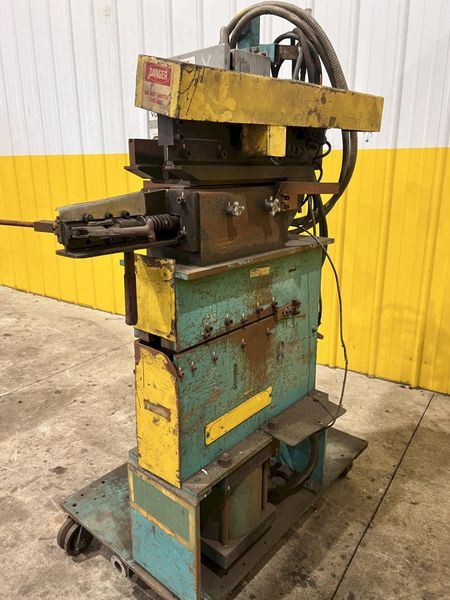10" GUILD MODEL #PSA-135-10 SHEAR END COIL STRIP WELDER: STOCK #22609