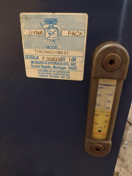 8,000 LBS X 108" X 84" BLUE GIANT MODEL #SEDPH 53-208 HYDRAULIC LIFT TABLE / ELEVATING DOCK: STO