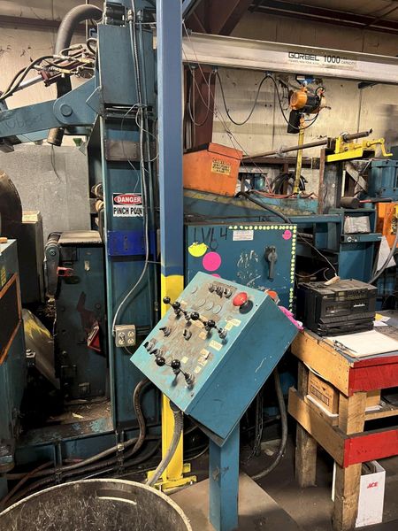 72" X .135" RBI (RED BUD INDUSTRIES) MODEL #SM6-72 AUTOMATIC CUT-TO-LENGTH (CTL) BLANKING LINE: