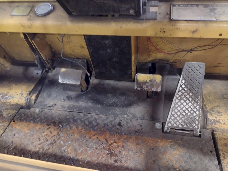 12,500 LBS CAT MODEL T1250 LP-GAS FORKLIFT: STOCK #18141