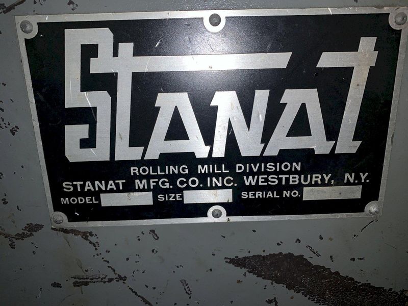18" WIDE X 4500 LB X 3" ARBOR STANAT MODEL #S-180  SLITTING LINE: STOCK #13717