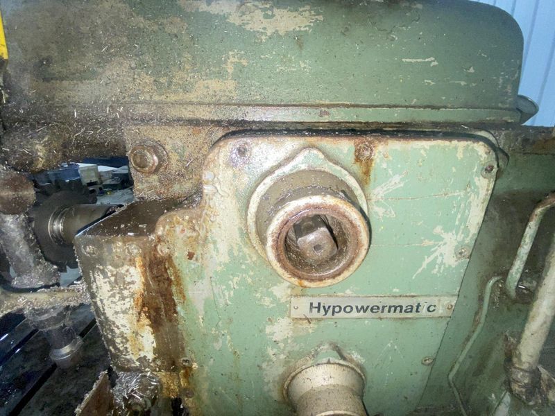 12" x 60" CINCINNATI MODEL #215-153 PLAIN HYPOWERMATIC HORIZONTAL BED-TYPE MILL / MILLING MACHIN