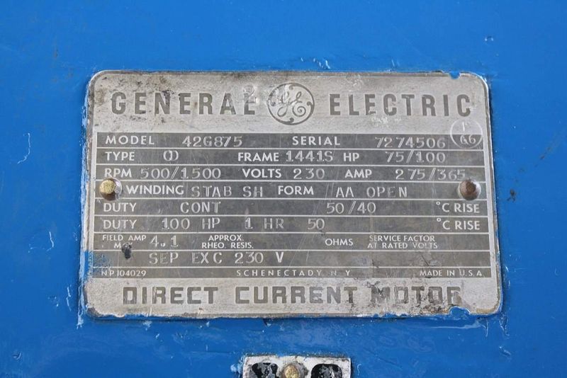 FENN #082-082 (2) STAND TANDEM WIRE FLATTENING MILL: STOCK #65774