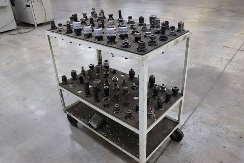 (85) Assorted CAT 40 Tool Holders in Cart