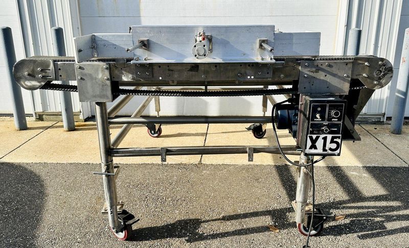 Burford Corp Model: SO72846  |   S.S. Bi-Directional Accumulation Table w/ 2-Motors