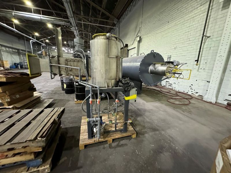 Direct-Fired Thermal Oxidizer (DFTO) with Hot Gas Quench & Venturi Scrubber