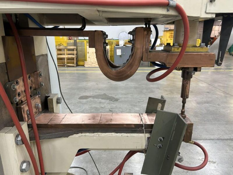 Standard  170KVA, 30″ Throat Spot Welder w/ Miyachi MA-627A Program Unit