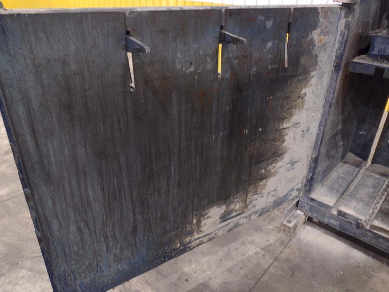 60" X 48" X 30" MAX-PAK MODEL #MP-60-E VERTICAL HYDRAULIC CARDBOARD BALER: STOCK #23656