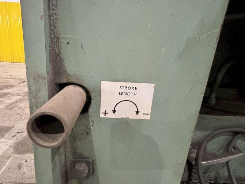 10' X 10 GAUGE PEARSON MODEL #1018ATX HYDRAULIC POWER SHEAR: STOCK #20974