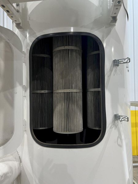40 HP x 4 STATION CLEAN AIR TECHNOLOGIES / EUROVAC INDUSTRIAL TRANSIT & BUS CENTRAL VACUUM SYSTE
