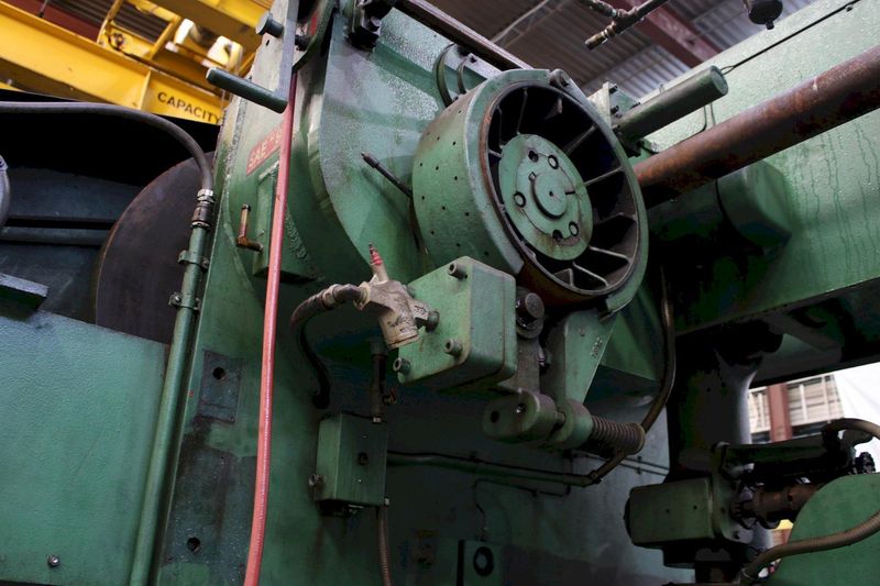 100 TON DREIS & KRUMP DOUBLE CRANK PRESS:  STOCK #76322