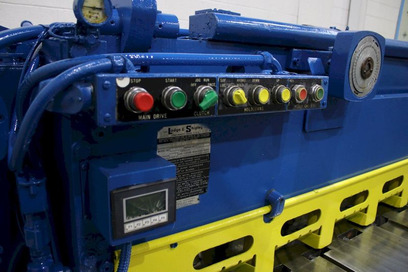 10' X 10 GA LODGE & SHIPLEY MECHANICAL SHEAR: STOCK #75069