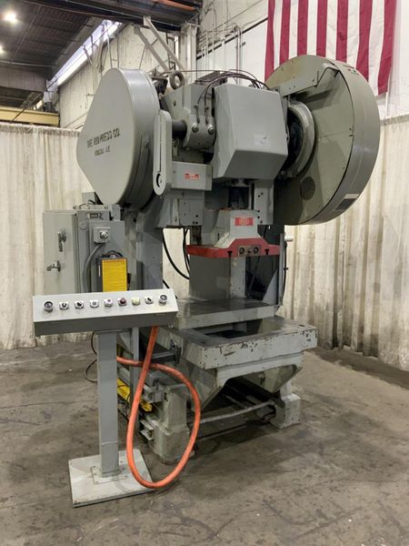 60 TON V & O BACK GEARED OBI PRESS: STOCK #80234