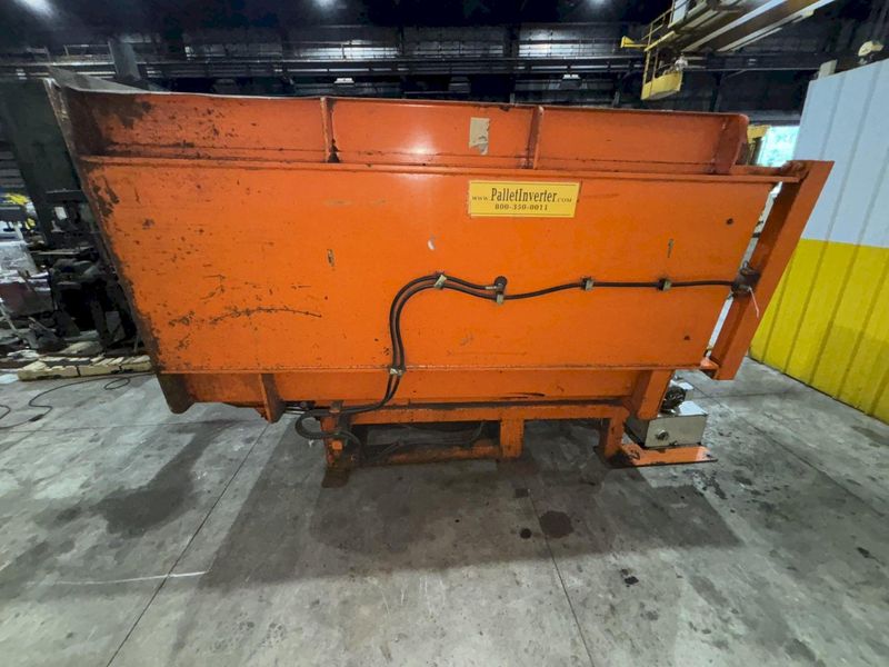 CHERRYS MODEL #C9048/00/4242 PALLET INVERTER / ROTATE / FLIPPER : STOCK #23224