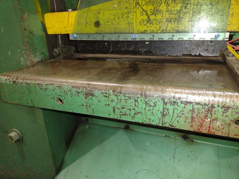 140 TON PIRANHA MODEL #PII HYDRAULIC IRONWORKER: STOCK 19838