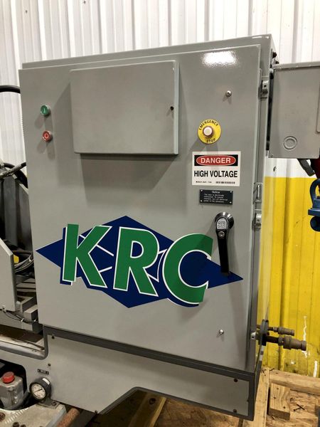 25 HP SERVO DRIVEN KRC PORTABLE CNC DRILL, TAP & REAMING MACHINE WITH FANUC CONTROLS: STOCK #174