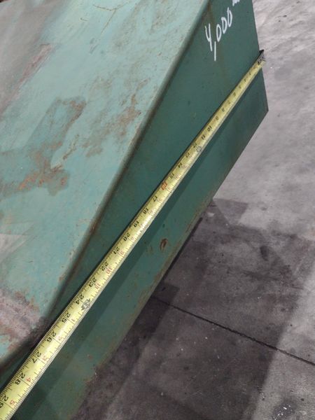 60" X 60" HYDRAULIC COIL FLIPPER / UPENDER: STOCK #23640